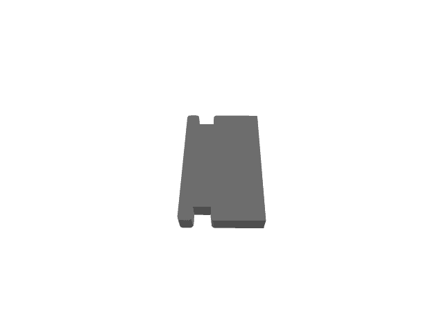 C7 Jaw Servo Mount Spacer